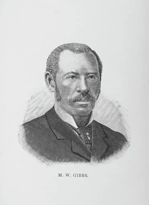Framed Print : M. W. Gibbs, 1887. Creator: Unknown Framed Print : M. W. Gibbs, 1887. Creator: Unknown