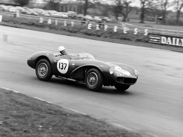 Framed Print : M Ward racing a 1955 Aston Martin DB3S, Silverstone, 1962 Framed Print : M Ward racing a 1955 Aston Martin DB3S, Silverstone, 1962