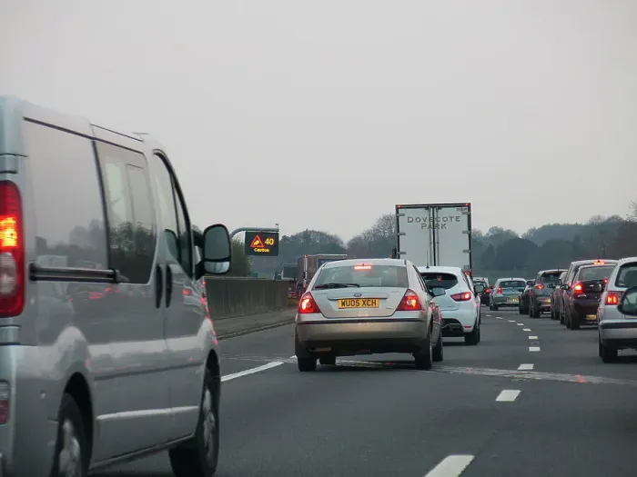 Framed Print : M3 Motorway 2014 Framed Print : M3 Motorway 2014