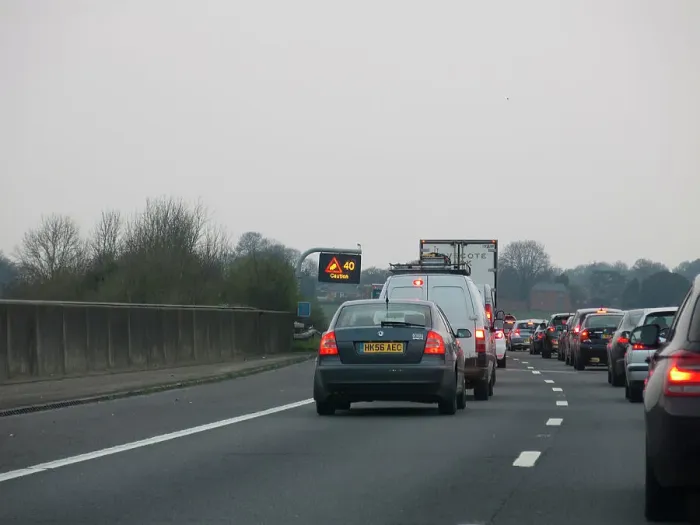 Framed Print : M3 Motorway 2014 Framed Print : M3 Motorway 2014