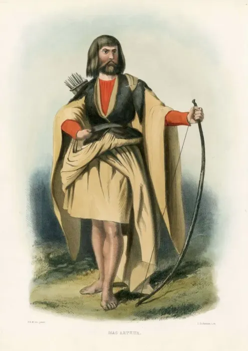 Framed Print : Mac Arthur, from The Clans of the Scottish Highlands, pub. 1845 (colour lithograph) Framed Print : Mac Arthur, from The Clans of the Scottish Highlands, pub. 1845 (colour lithograph)