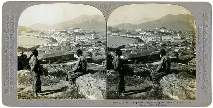 Framed Print : Macao, China, 1902. Artist: CH Graves Framed Print : Macao, China, 1902. Artist: CH Graves
