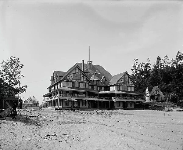 Macatawa Park Hotel, Macatawa Park, Mich. between 1890 and 1901. Creator: Unknown