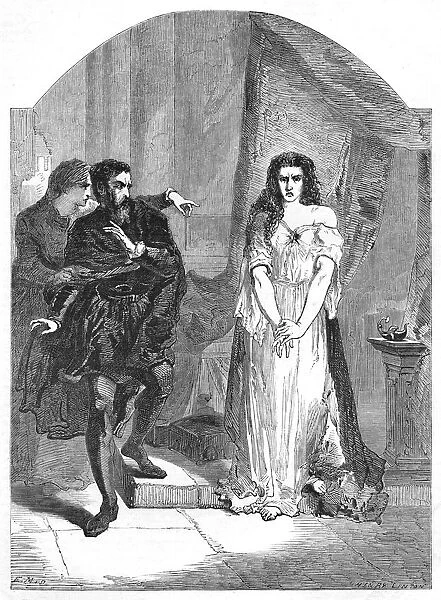 Macbeth Act V. Scene I, c1870. Artist: Henry Linton