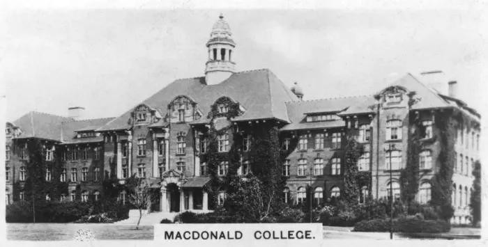 Framed Print : MacDonald College, Montreal, Canada, c1920s Framed Print : MacDonald College, Montreal, Canada, c1920s