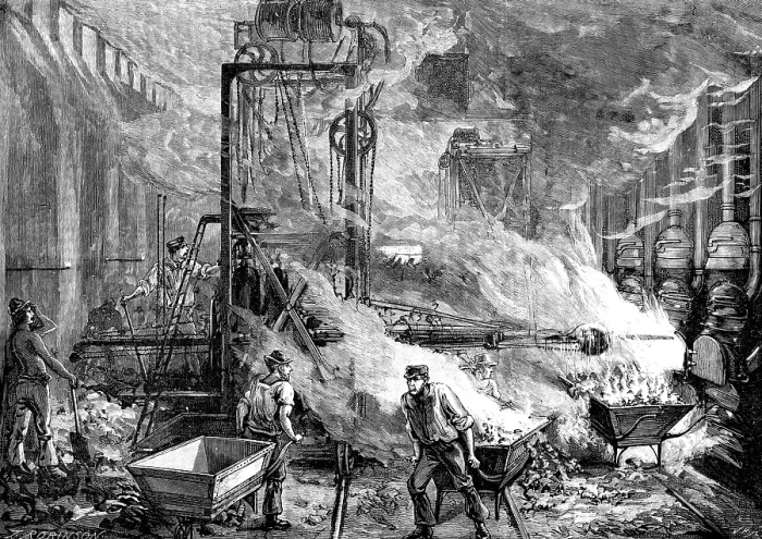 Framed Print : Machine for making gas at the South Metropolitan Gas Company's works, 1890. Creator: W. H Framed Print : Machine for making gas at the South Metropolitan Gas Company's works, 1890. Creator: W. H