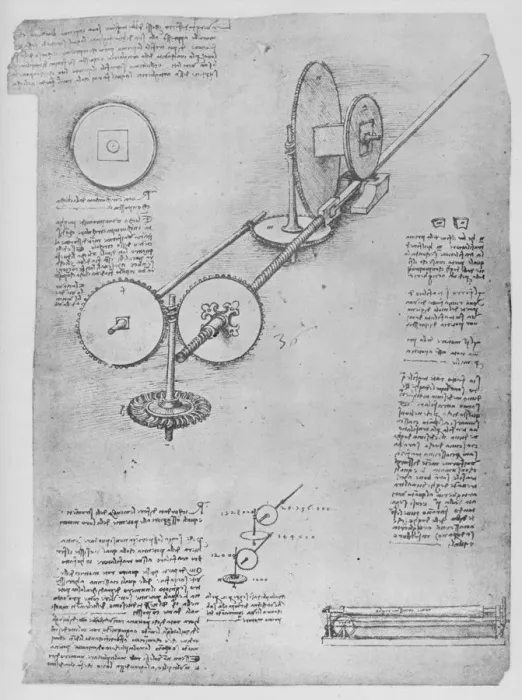 Framed Print : Machine for Shaping Iron Rods for Making Cannon, c1480 (1945). Artist: Leonardo da Vinci Framed Print : Machine for Shaping Iron Rods for Making Cannon, c1480 (1945). Artist: Leonardo da Vinci