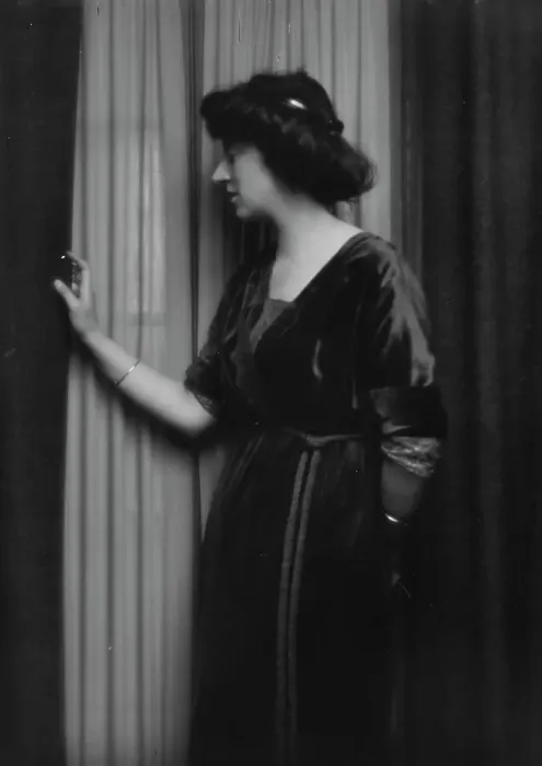 Framed Print : MacKaye, Hazel, Miss, portrait photograph, 1913. Creator: Arnold Genthe Framed Print : MacKaye, Hazel, Miss, portrait photograph, 1913. Creator: Arnold Genthe