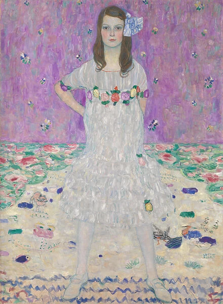 Mada Primavesi (1903-2000), 1912-13. Creator: Gustav Klimt