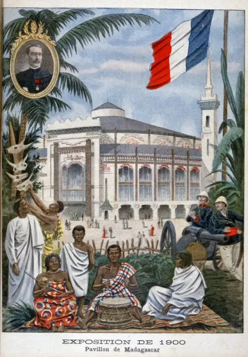 Framed Print : The Madagascan pavilion at the Universal Exhibition of 1900, Paris, 1900 Framed Print : The Madagascan pavilion at the Universal Exhibition of 1900, Paris, 1900