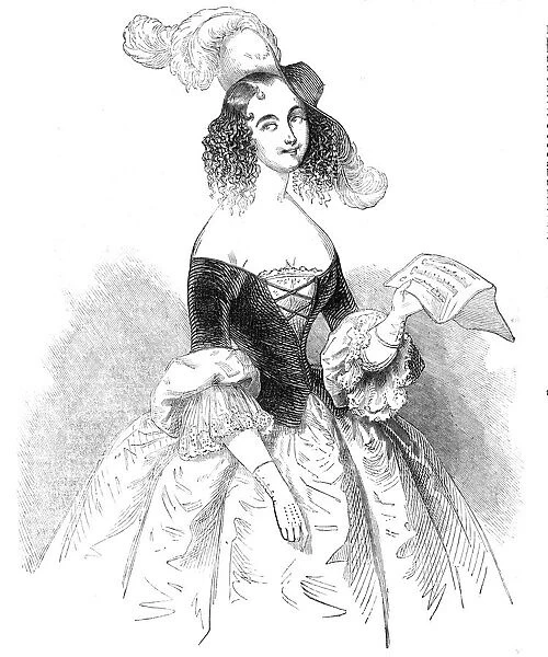 Madam Anna Thillon, 1844. Creator: Unknown