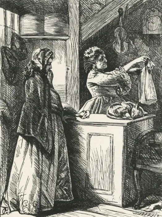 Framed Print : Madam Blaize, 1906. Creator: Dalziel Brothers Framed Print : Madam Blaize, 1906. Creator: Dalziel Brothers