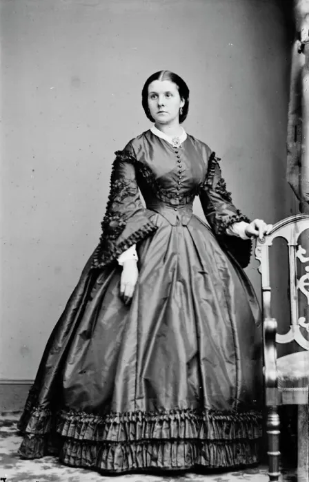 Framed Print : Madam Morensi, between 1855 and 1865. Creator: Unknown Framed Print : Madam Morensi, between 1855 and 1865. Creator: Unknown