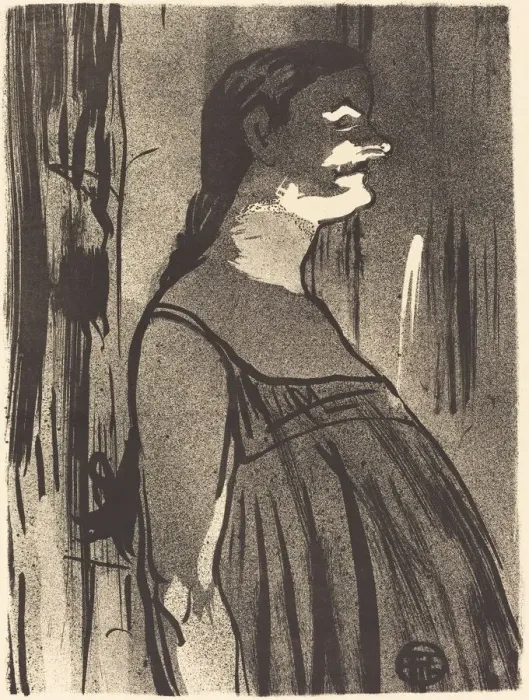 Framed Print : Madame Abdala, 1893. Creator: Henri de Toulouse-Lautrec Framed Print : Madame Abdala, 1893. Creator: Henri de Toulouse-Lautrec