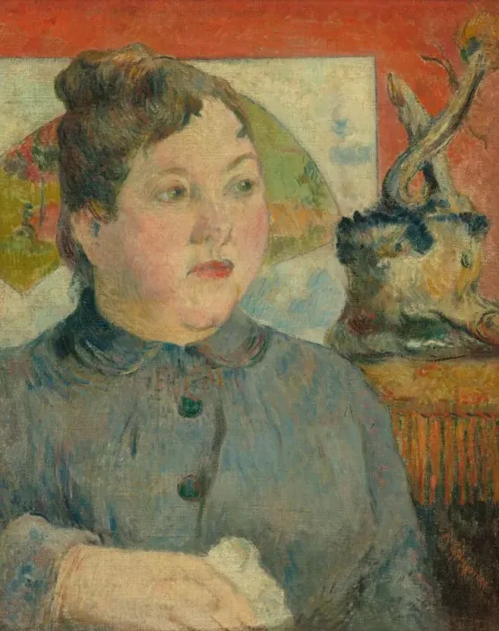 Framed Print : Madame Alexandre Kohler, 1887  /  1888. Creator: Paul Gauguin