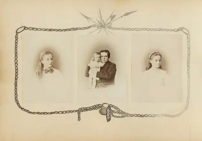 Framed Print : The Madame B Album, 1870s. Creator: Marie Blanche Hennelle Fournier Framed Print : The Madame B Album, 1870s. Creator: Marie Blanche Hennelle Fournier