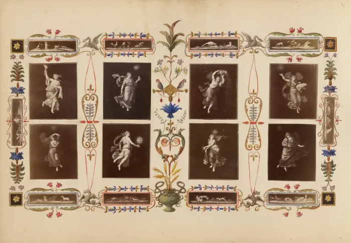 Framed Print : The Madame B Album, 1870s. Creator: Marie Blanche Hennelle Fournier Framed Print : The Madame B Album, 1870s. Creator: Marie Blanche Hennelle Fournier