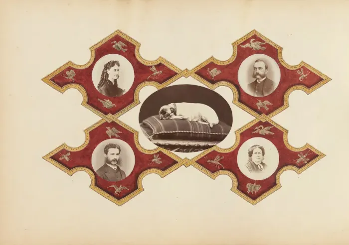 Framed Print : The Madame B Album, 1870s. Creator: Marie Blanche Hennelle Fournier Framed Print : The Madame B Album, 1870s. Creator: Marie Blanche Hennelle Fournier