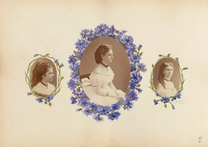 Framed Print : The Madame B Album, 1870s. Creator: Marie Blanche Hennelle Fournier Framed Print : The Madame B Album, 1870s. Creator: Marie Blanche Hennelle Fournier