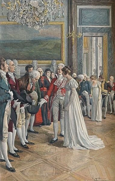 Madame Bonaparte Receiving Embassadors at the Tuileries, 1896
