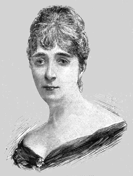 Framed Print : Madame De Bonnemain, 1891. Creator: Unknown Framed Print : Madame De Bonnemain, 1891. Creator: Unknown