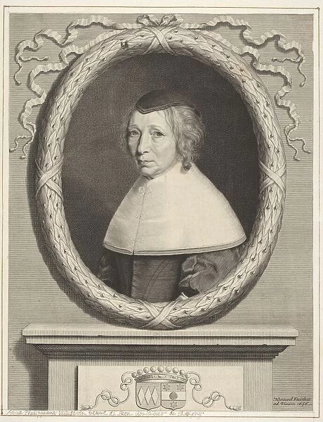 Madame Bouthillier (Marie de Bragelogne), ca. 1656. Creator: Robert Nanteuil