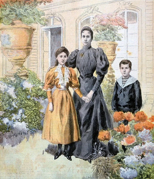 Madame Casimir-Perier and her children, 1894