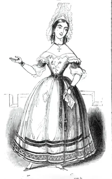 Framed Print : Madame Celeste, 1842. Creator: Unknown Framed Print : Madame Celeste, 1842. Creator: Unknown