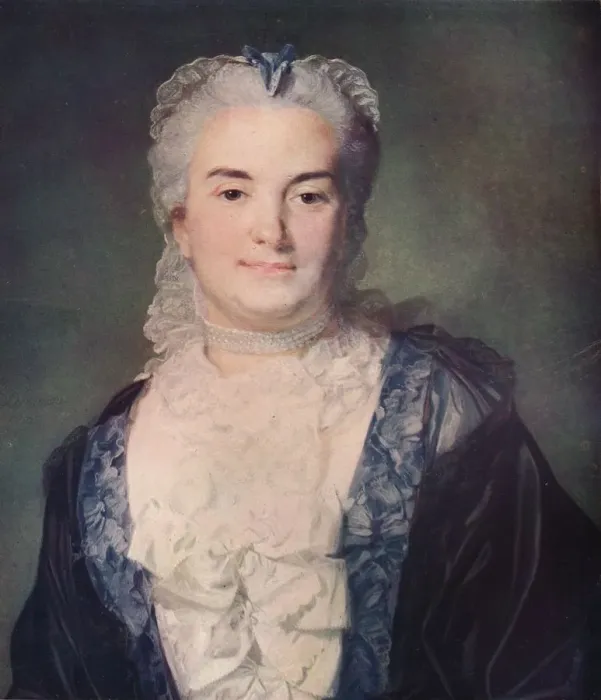 Framed Print : Madame Chevotet, 1751. Artist: Jean-Baptiste Perronneau Framed Print : Madame Chevotet, 1751. Artist: Jean-Baptiste Perronneau