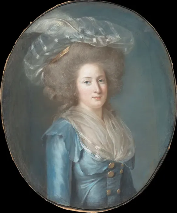 Framed Print : Madame Elisabeth de France (1764-1794), ca. 1787. Creator: Adelaide Labille-Guiard Framed Print : Madame Elisabeth de France (1764-1794), ca. 1787. Creator: Adelaide Labille-Guiard