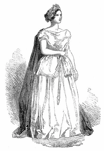 Madame Fiorentini, as 'Norma' (at Her Majesty's Theatre), 1850. Creator: Unknown. Madame Fiorentini, as 'Norma' (at Her Majesty's Theatre), 1850. Creator: Unknown