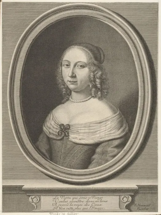 Framed Print : Madame de Gillier (Marie Jolly), ca. 1652. Creator: Robert Nanteuil Framed Print : Madame de Gillier (Marie Jolly), ca. 1652. Creator: Robert Nanteuil