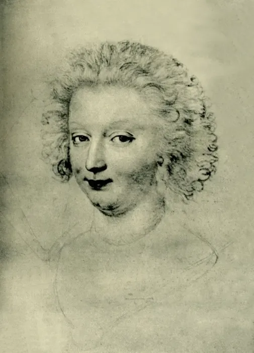 Framed Print : Madame de Grandmare, c1622?, (1907). Creator: Unknown Framed Print : Madame de Grandmare, c1622?, (1907). Creator: Unknown
