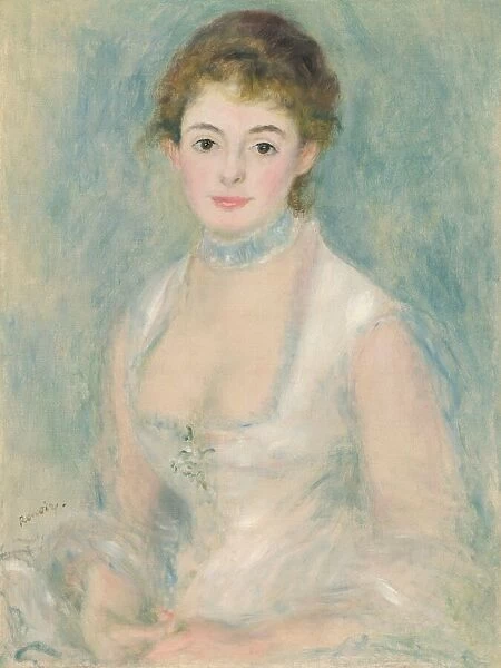 Madame Henriot, c. 1876. Creator: Pierre-Auguste Renoir