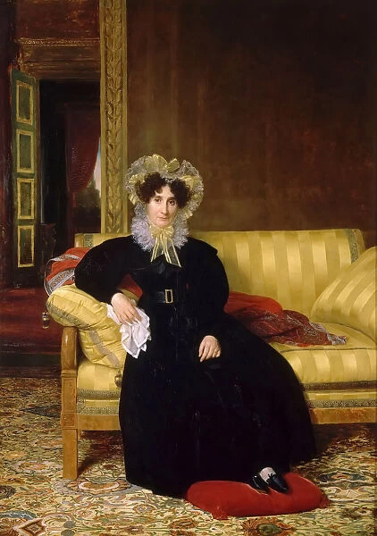 Madame Jean-Charles Clarmont, nee Rosalie Favrin (1772-1858). Artist: Hersent, Louis (1777-1860)