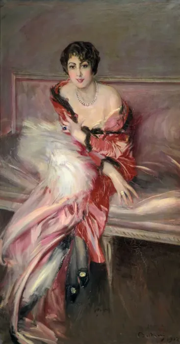 Framed Print : Madame Juillard In Red, 1912. Artist: Giovanni Boldini Framed Print : Madame Juillard In Red, 1912. Artist: Giovanni Boldini