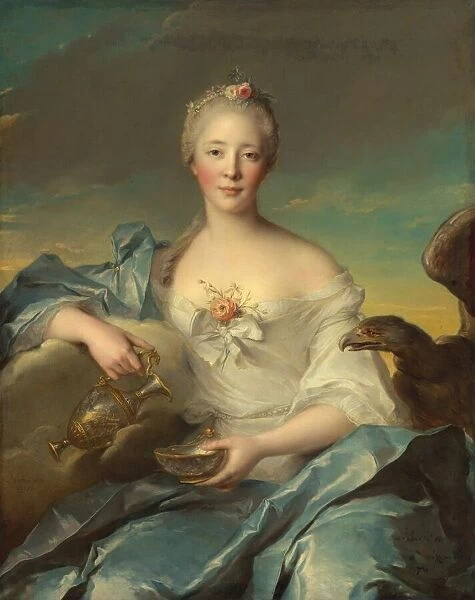 Madame Le Fevre de Caumartin as Hebe, 1753. Creator: Jean-Marc Nattier