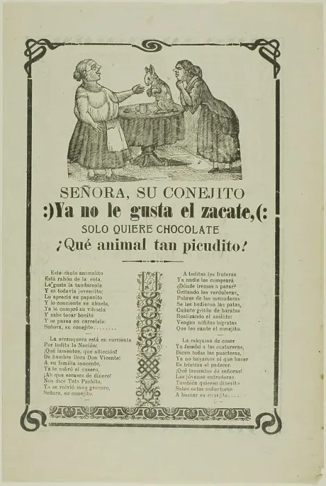 Framed Print : Madame, Your Little Rabbit... n.d. Creator: Manuel Manilla