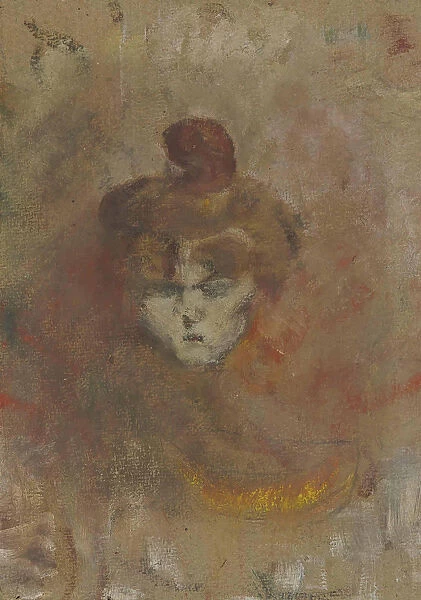 Madame Misia Natanson, 1898. Creator: Toulouse-Lautrec, Henri, de (1864-1901)
