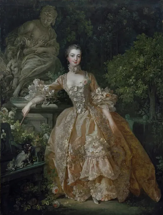 Framed Print : Madame de Pompadour, 1759. Creator: Boucher, François (1703-1770) Framed Print : Madame de Pompadour, 1759. Creator: Boucher, François (1703-1770)
