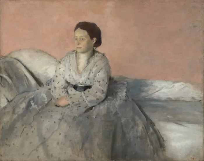 Framed Print : Madame Renede Gas, 1872 / 1873. Creator: Edgar Degas Framed Print : Madame Renede Gas, 1872 / 1873. Creator: Edgar Degas