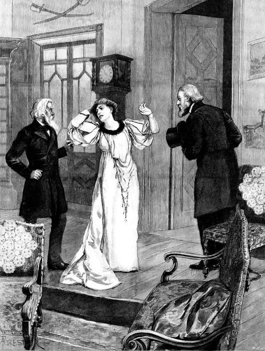 Framed Print : Madame Sarah Bernhardt as Magda in Sudermann's play 'Heimat, ' at Daly's Theatre, 1895 Framed Print : Madame Sarah Bernhardt as Magda in Sudermann's play 'Heimat, ' at Daly's Theatre, 1895