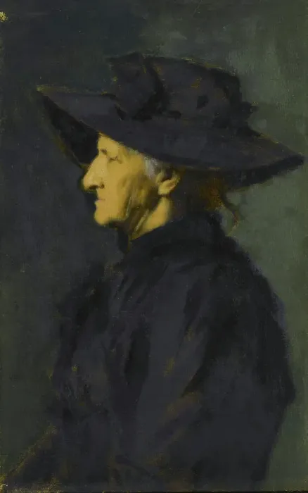 Framed Print : Madame Séraphin Henner, c.1901. Creator: Jean Jacques Henner Framed Print : Madame Séraphin Henner, c.1901. Creator: Jean Jacques Henner