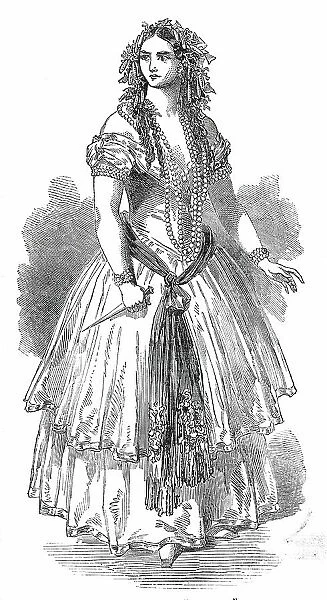 Madame Sontag as 'Miranda', 1850. Creator: Unknown. Madame Sontag as 'Miranda', 1850. Creator: Unknown