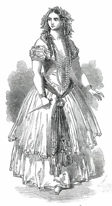 Framed Print : Madame Sontag as Miranda, 1850. Creator: Unknown. Madame Sontag as Miranda, 1850. Creator: Unknown Framed Print : Madame Sontag as Miranda, 1850. Creator: Unknown. Madame Sontag as Miranda, 1850. Creator: Unknown