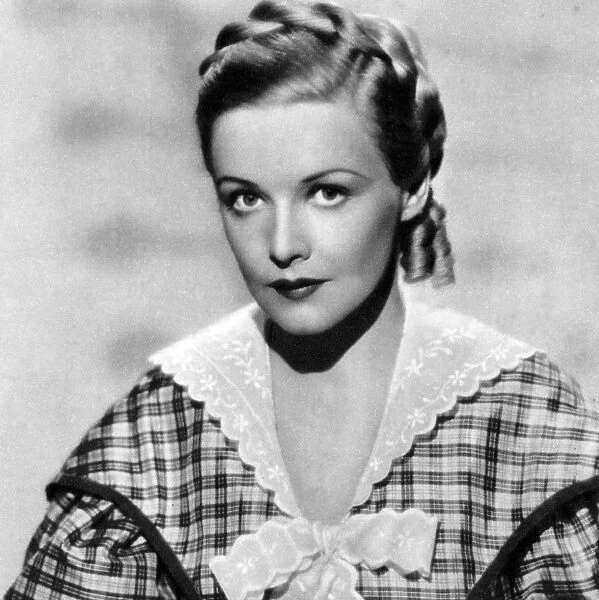 Madeleine Carroll, British film actress, 1934-1935