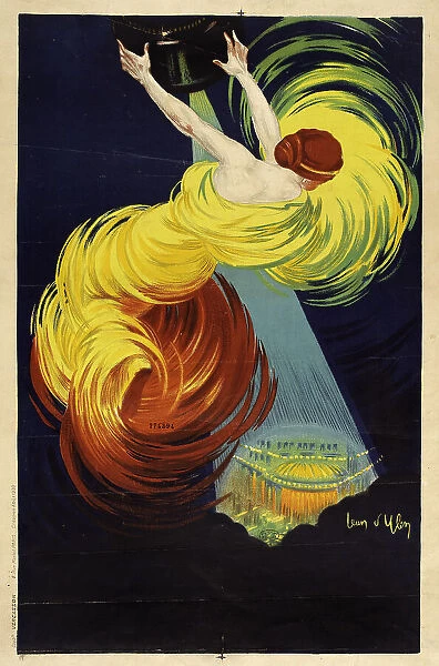 Madeleine Cinéma Paris, 1920. Creator: D'Ylen, Jean (1886-1938)