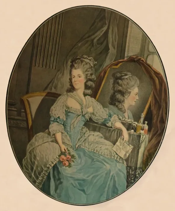 Framed Print : Mademoiselle Duthe, c1780, (1913). Artist: Jean Francois Janinet Framed Print : Mademoiselle Duthe, c1780, (1913). Artist: Jean Francois Janinet