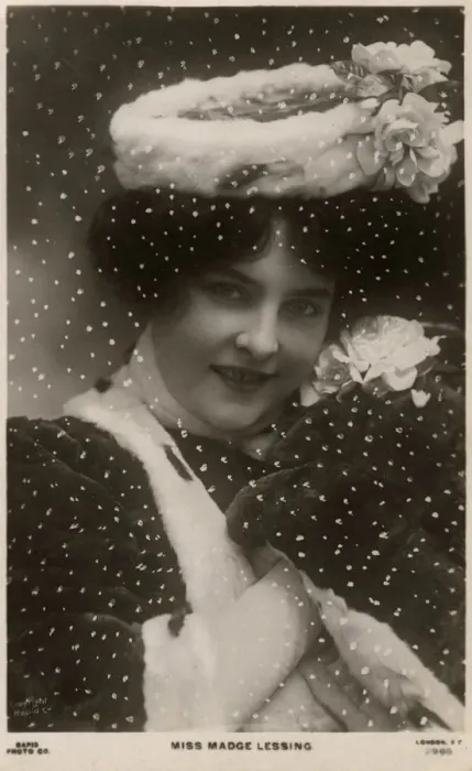 Framed Print : Madge Lessing, German actress, c1906 Framed Print : Madge Lessing, German actress, c1906