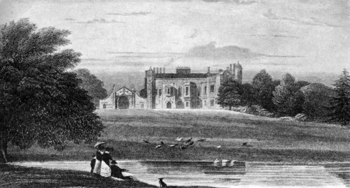Framed Print : Madingley Hall, Madingley, Cambridgeshire, 19th century (1912) Framed Print : Madingley Hall, Madingley, Cambridgeshire, 19th century (1912)